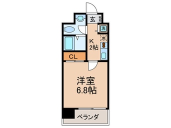 間取図 グランドパレス西大路
