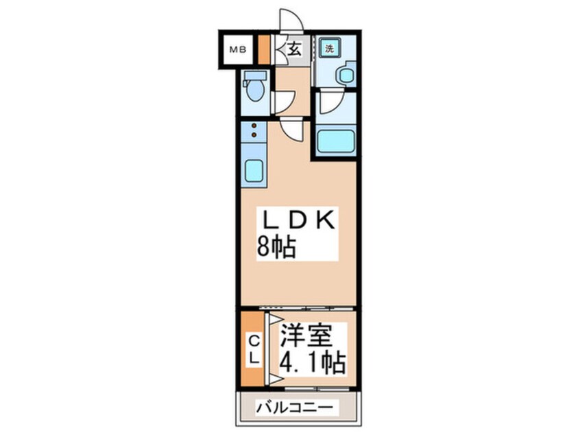 間取図 ＫＯＵＫＥＮ　ＢＬＤＧ．