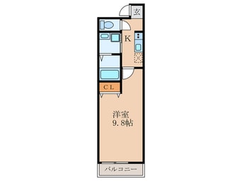間取図 フジパレス尼崎東難波Ⅲ番館