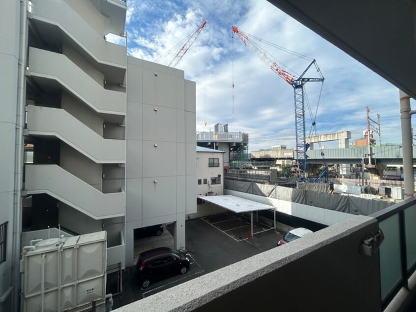 室内からの展望 エクセルハイツ下北