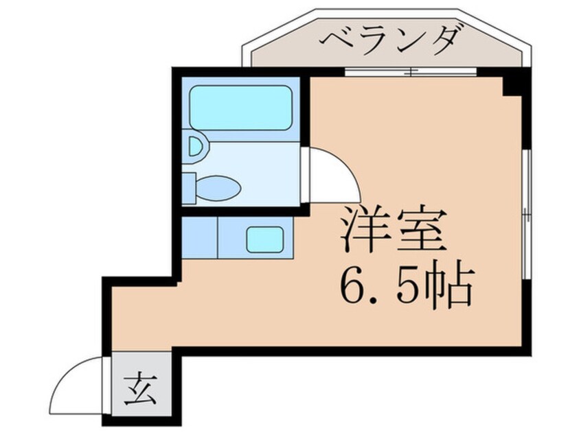 間取図 シャトーカズキ