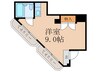 シャトーカズキ 1Rの間取り