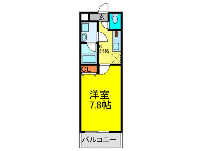 間取図 フジパレス堺鳳東Ⅱ番館