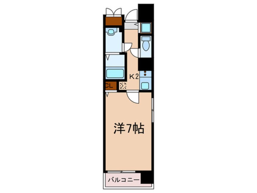 間取図 ヴィストリア立売堀