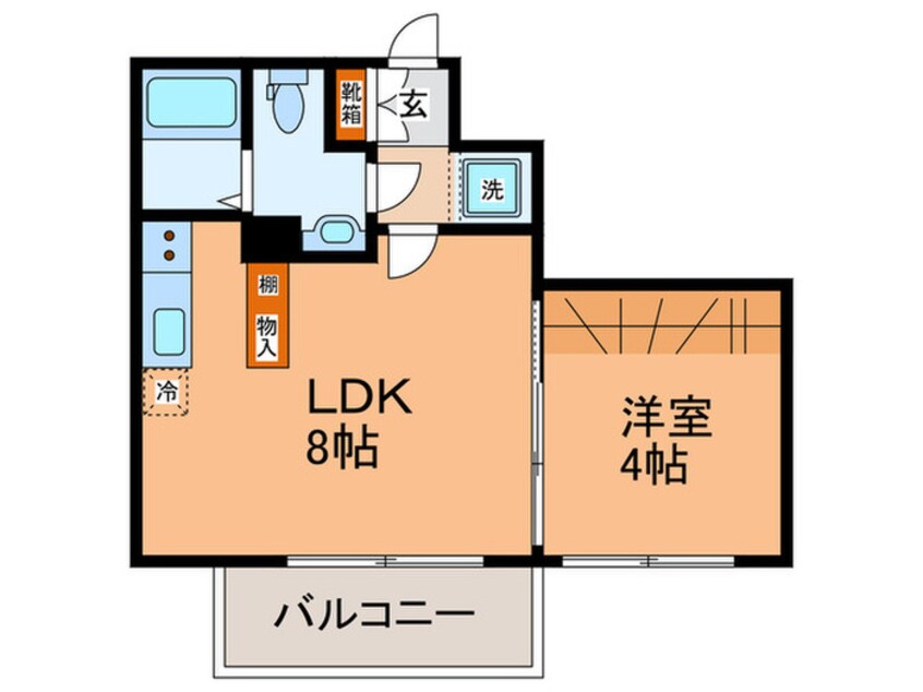 間取図 ヴィストリア立売堀