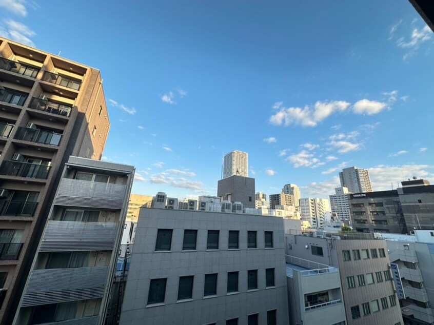 室内からの展望 ヴィストリア立売堀