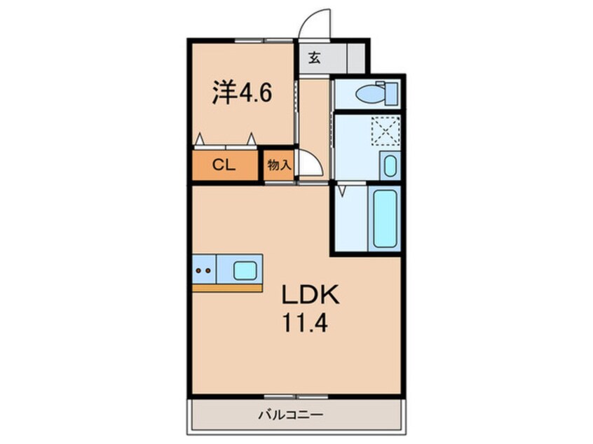 間取図 ソレイアード