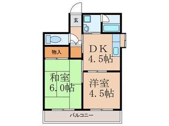 間取図 ﾊｲﾑﾎﾞﾅ-ﾙ