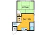 めぐみマンション 1DKの間取り