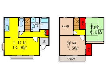 間取図 サンシャイン中津