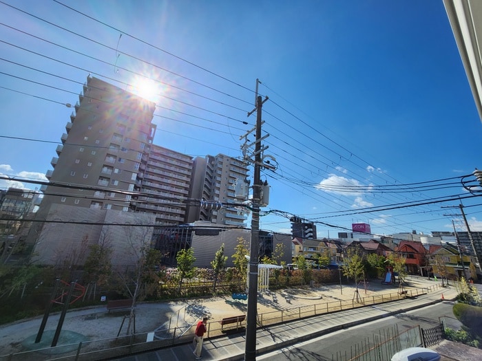 室内からの展望 サンシャイン中津