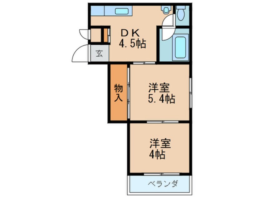 間取図 沢ハイツ