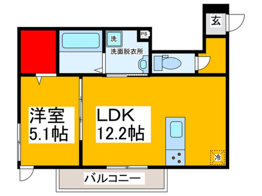 間取図 フェリーチェヴェント