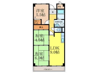 間取図 大谷グレイスハイツⅡ