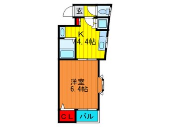 間取図 パルコ－ト門真本町