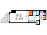 ｱｸｼﾙｺｰﾄ京都二条ウエスト棟(604) 1Kの間取り
