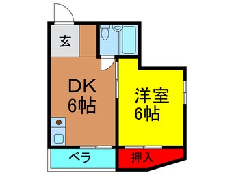 間取図 ジョイフル枚方