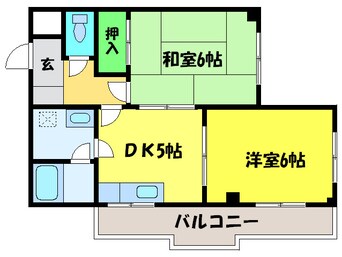 間取図 コーポレイトハウス水池