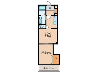 間取図 クリエオーレ錦町