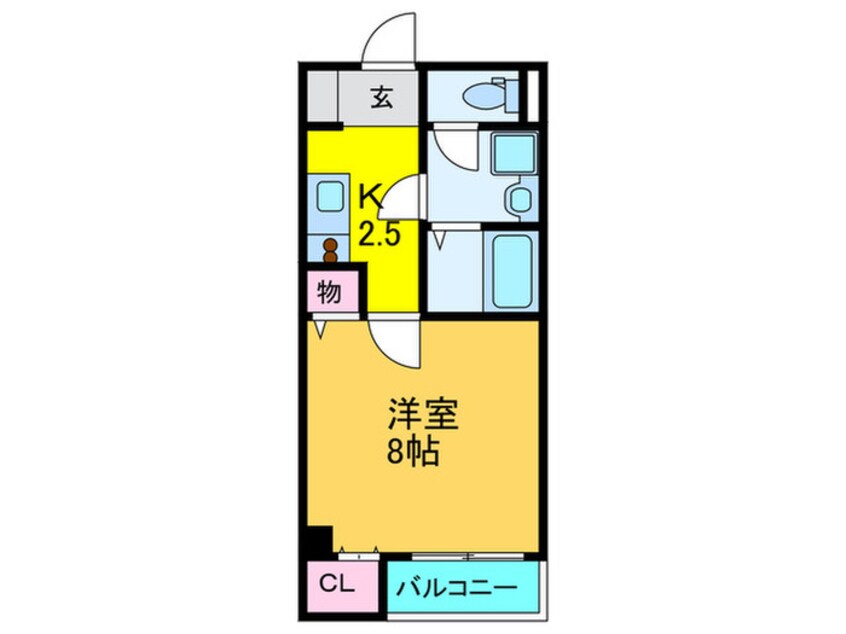 間取図 クイ－ンライフ東今里