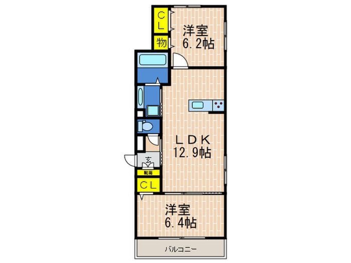 間取り図 NTRエステート中山手通