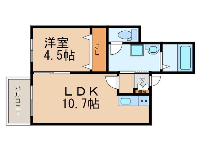 間取り図 スクエアプレイス豊中