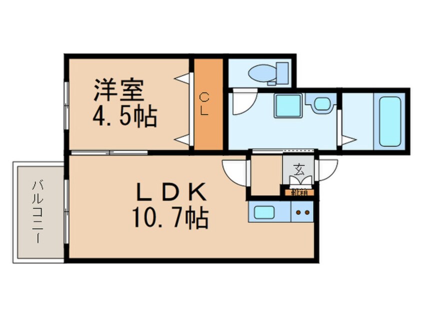 間取図 スクエアプレイス豊中