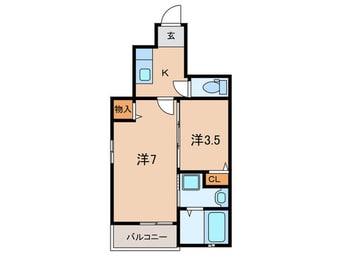 間取図 メゾンつくも