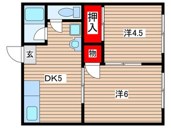 間取図 めぐみハイツ南棟