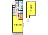 パルコ－ト清水Ⅱ番館 1Kの間取り