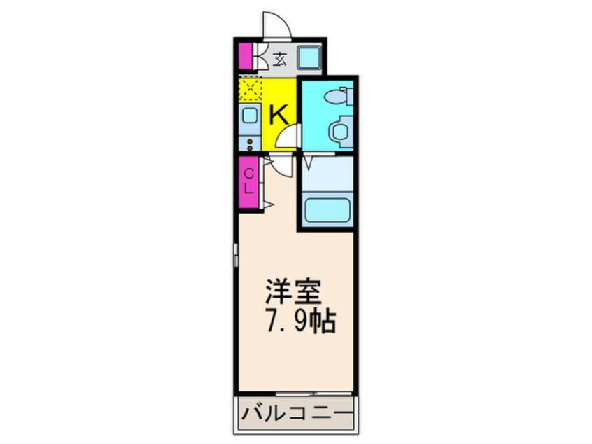 間取図 ウインズコ－ト西緑丘