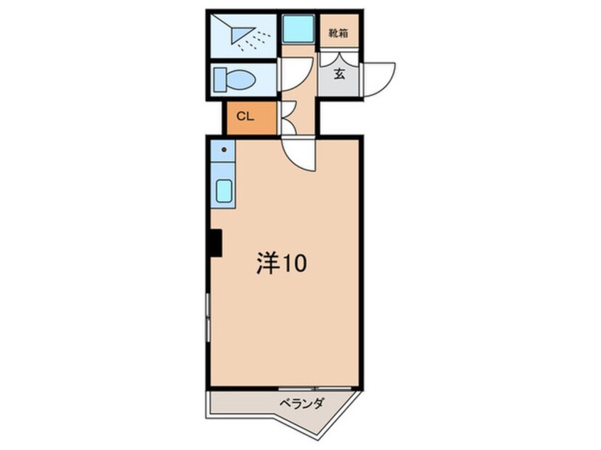 間取図 メインステージ芦屋楠