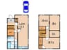 仮)大久保町八木戸建 3LDK+Sの間取り