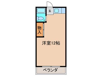 間取図 グランキュ－ブ青山町