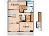 プティ・パレ 2LDKの間取り