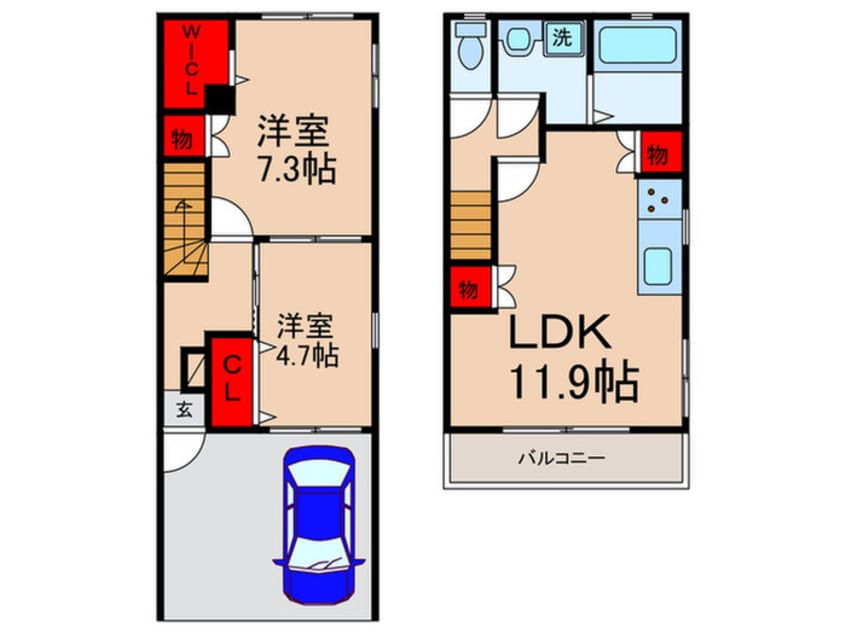 間取図 シュタルク花園