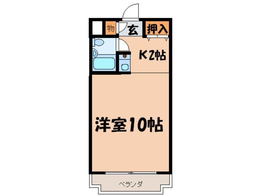 間取図 川端ハイツ