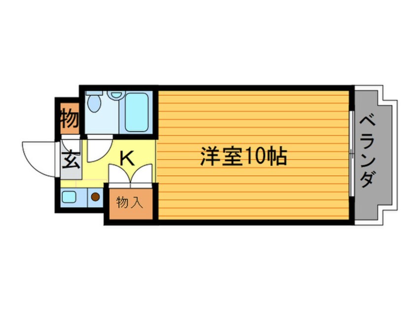 間取図 川端ハイツ