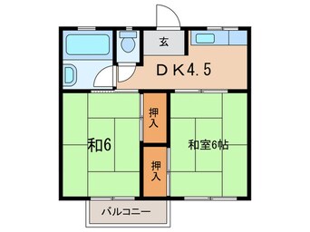 間取図 青葉ハイツ