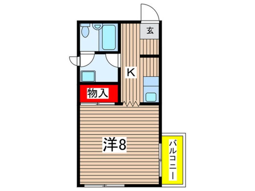 間取図 スワンハイム石橋