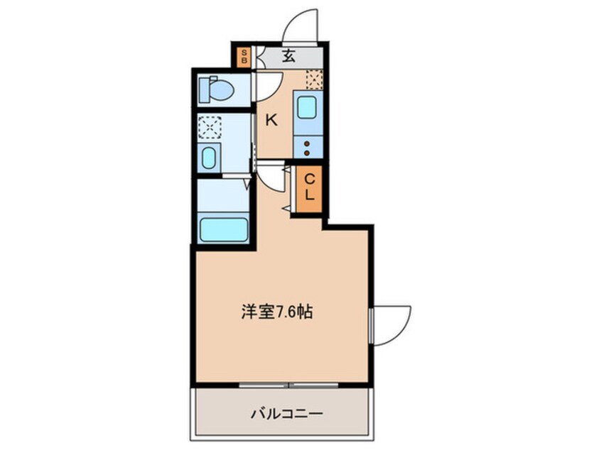 間取図 ジェンシア放出