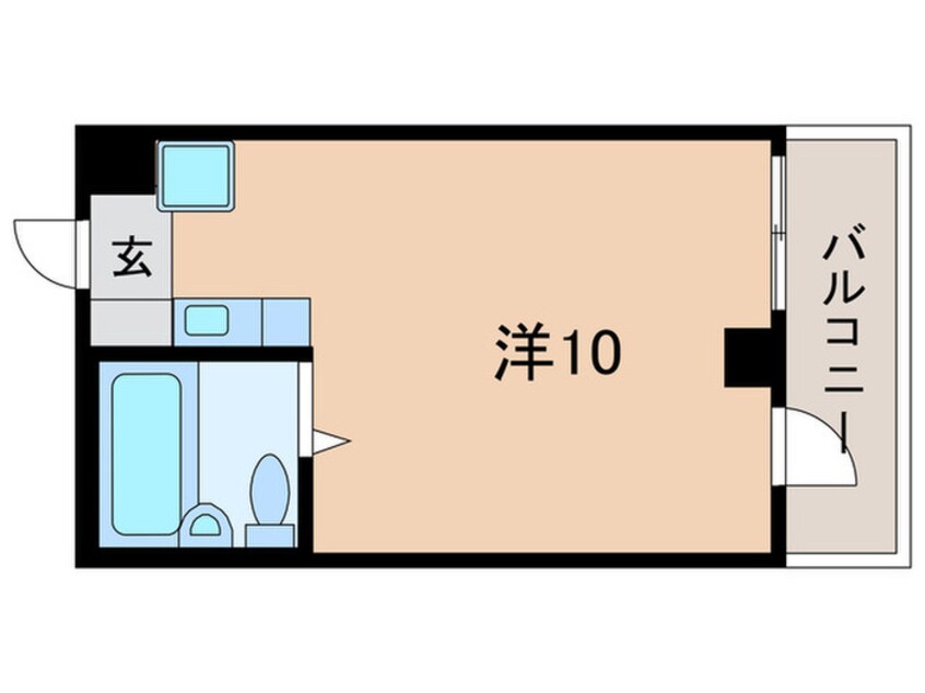 間取図 サニーパレス神陵台