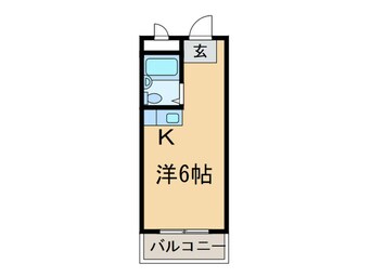 間取図 サニーパレス神陵台