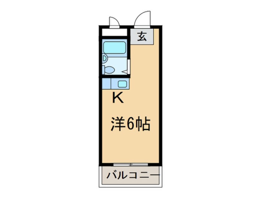 間取図 サニーパレス神陵台