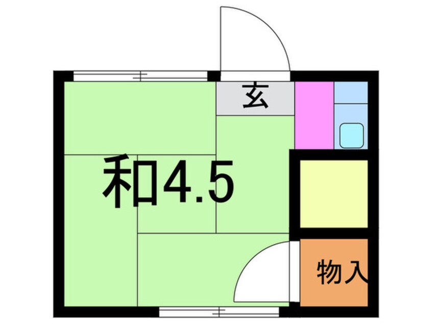 間取図 六甲田中ビル