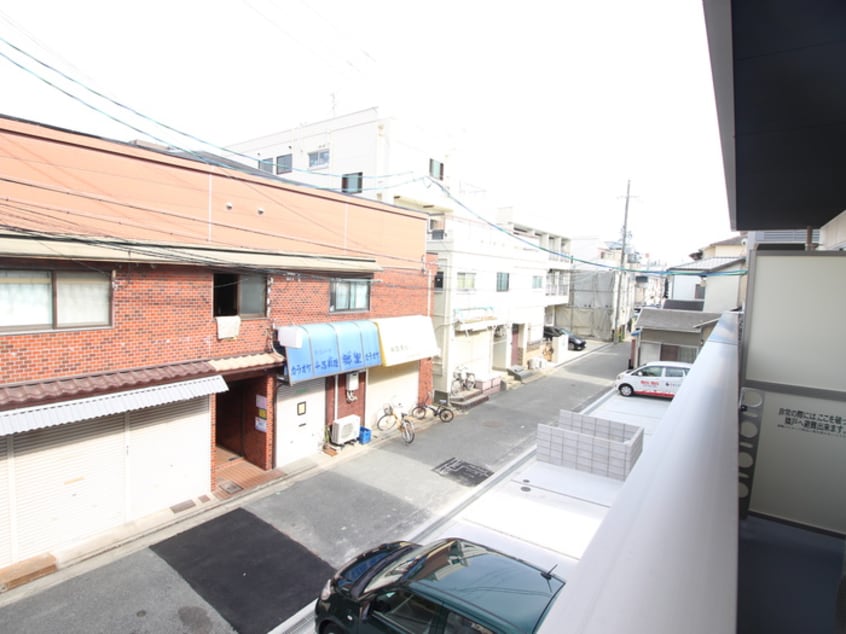 室内からの展望 レジデンスコート豊中庄内