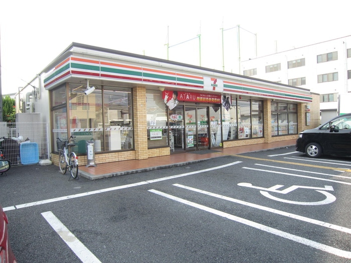 セブンイレブン松原一津屋店(コンビニ)まで600m メゾン　エインシェント７