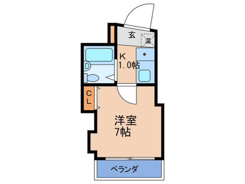 間取図 出水ビル