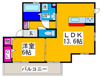 間取図 リーベスハイム