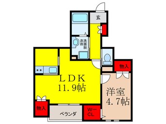 間取図 コスタペルラ